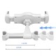 Автомобільний тримач на підголівник Wiwu CH017 Car Holder White